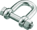 TRUSCO SBUシャックル ステンレス製 長さ24mm内幅12mm【TSBU-6】(吊りクランプ・スリング・荷締機・シャックル)(4)