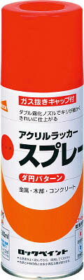 ロック 元気アクリルラッカースプレー クリヤー 300ml【H62-8050 65】(塗装・内装...