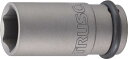 TRUSCO インパクト用ロングソケット(差込角19.0)対辺27mm【T6-27AL】(4)