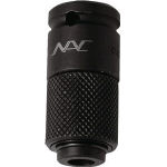 ナック ビットホルダー 差込角9．52x6．35凹 チャック【DC-3S】(レンチ・スパナ・プーラ・インパクトソケット用アダプター)