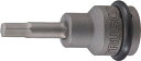 TRUSCO インパクト用ヘキサゴンソケットソケット(差込角9.5)対辺5mm【THX3-05】
