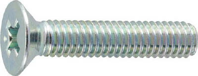 TRUSCO 皿頭小ネジ 三価 白 サイズM3X5 204本入【B702-0305】(ねじ・ボルト・ナット・小ねじ)