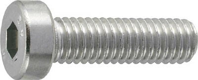 TRUSCO 低頭六角穴付ボルト ステンレス全ネジ サイズM3X10 14本入【B089-0310】(ねじ・ボルト・ナット・六角穴付ボルト)