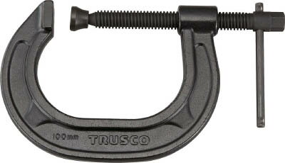 Vises - TRUSCO C型シャコ万力 100mm【TCC-100N】(クランプ・バイス・シャコ万力)【送料無料】