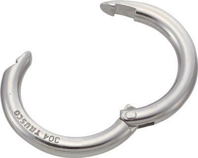 乐天商城 - TRUSCO チェーンキャッチ ステンレス製 線径Φ4X長さ20mm【TCK-4】(建築金物・工場用間仕切り・荷役金具)