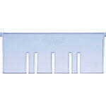 TRUSCO バンラックケース L型引出用仕切り板M2・L2用【ML-2S】(工場用保管設備・大型パーツケース)