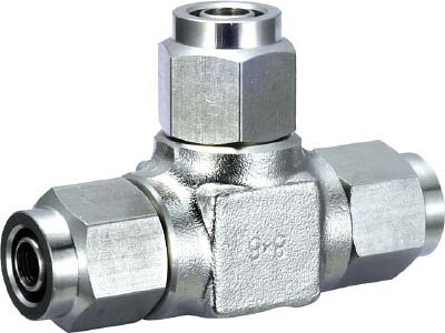 TRUSCO SUSユニオンティ 適用チューブ径10X8【TS10-00UT】(管工機材・小径配管継手)【送料無料】