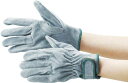 TRUSCO オイル加工手袋マジック式 LLサイズ【TYK-717PW-LL】(作業手袋・革手袋)