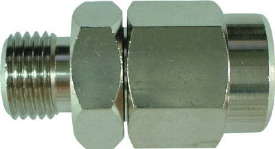 ハッコウ ウレタンホースジョイント8．5X12．5 G1／4【UJ85-MG1/4】(流体継手・チューブ・エア配管継手)