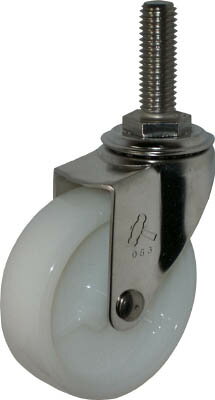 ハンマー オールステンレス E型自在 SP付 ナイロン車 50mm【320EA-N50-BAR01】(キ...