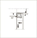 京セラ スモールツール用ホルダ 【ACLCR1212JX-09FF】(旋削・フライス加工工具・ホルダー)【送料無料】(4)