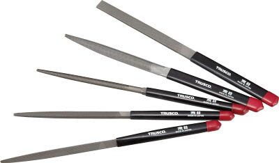TRUSCO 組ヤスリセット 荒目 全長215 5本組【TST005-01】(研削研磨用品・ヤスリ)【送料無料】