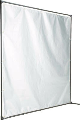 TRUSCO 火花用衝立 接続型 2000XH2000 固定足タイプ【YKS-2020S】(溶接用品・溶接遮光フェンス)【送料..