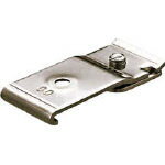 岡田 D30ステン天井Sブラケット【13T51】(建築金物・工場用間仕切り・カーテンレール)