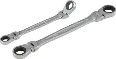 Socket Wrench - TONE 両首振ラチェットめがねレンチ【RMFW-1618】(レンチ・スパナ・プーラ・ラチェットレンチ)【送料無料】