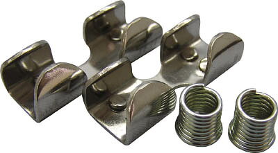 【メーカー型番】KJ19-1【JANコード】4903599013474【ブランド】ユタカ【特徴】●ロープ先端に、簡単にアイ加工（輪）が作れます。【用途】●ロープの先端に輪が必要なシーンに。【仕様】●摘要:6mm●質量(g):30【材質／仕上】【セット内容／付属品】【注意】【原産国】日本【送料について】北海道、沖縄、離島は送料を頂きます。