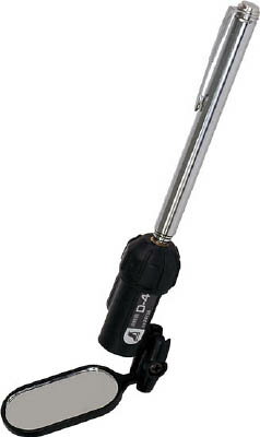 シンワ 点検鏡D－4 楕円型 25×50mmライト付【74158】(車輌整備用品・グリスガン・点検鏡)