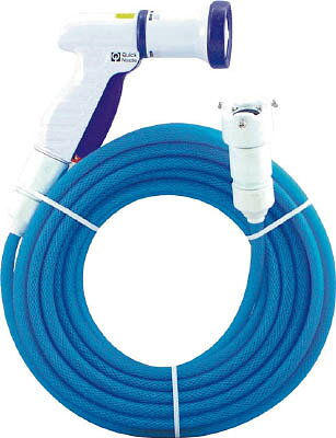 サンヨー らくらく散水セット10m巻【RSS-10QB】(ホース・散水用品・ホースリール)
