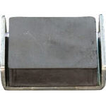 光 ヨーク付異方性フェライト 1個入り1パック【MGC-47】(マグネット用品・マグネット素材)