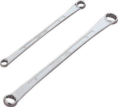 TONE ロングめがねレンチ（15°） 12X14mm【M15-1214】(レンチ・スパナ・プーラ・め...