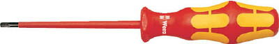 Wera 167IVDE トルクスドライバー 6X80【6182】(防爆・絶縁工具・ドライバー（絶縁）)