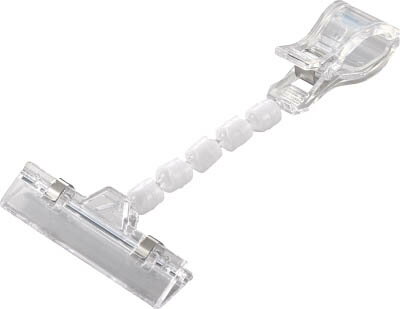 TRUSCO ホルダー式クリップ ワイドクリップ＋ジョイント5連＋中型クリップ【TC-C6C5-5】(OA・事務用品..