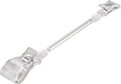 TRUSCO ホルダー式クリップ 小型クリップ＋ストレート100＋中型クリップ【TC-C1C5-100】(OA・事務用品..