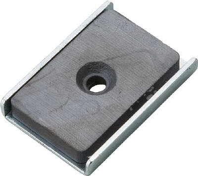 TRUSCO キャップ付フェライト磁石43mmX30．2mmX7mm 10個入【TFC43KA-10P】(マグネット用品・マグネット素材)