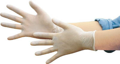 東京パック ジャストヘルパーPVCグローブ M【JPVCM】(作業手袋・使い捨て手袋)