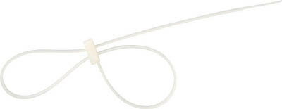 【メーカー型番】TRDCV-300【JANコード】4989999189773【ブランド】TRUSCO 　【特徴】●結束後も挿入部の爪を押せばケーブルタイのゆるめが可能です。●二つの束線を固定したり、分割できます。●ひとつのバンドで種々の大きさの束線に対応します。【用途】●各種電線、ケーブルの固定、結束に。【仕様】●色:白●幅(mm):4.8●長さ(mm):300●厚み(mm):1.3●最大結束径(mm):83×76●引張強度(N):215.6●質量(g):210●屋内用●使用温度範囲:-40〜80℃●UL規格品●UL難燃性（94V-2）【材質／仕上】●ナイロン66【セット内容／付属品】【注意】【原産国】台湾【送料について】北海道、沖縄、離島は送料を頂きます。