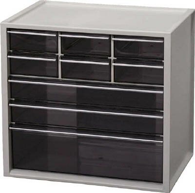 Desk Chest - IRIS 小物キャビネット KC−350DR ライトグレー【KC-350DR】(工場用保管設備・小型パーツケース)【送料無料】