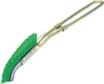 TRUSCO チャンネルブラシ J型 ナイロン【TB-2042】(研削研磨用品・ハンドブラシ)