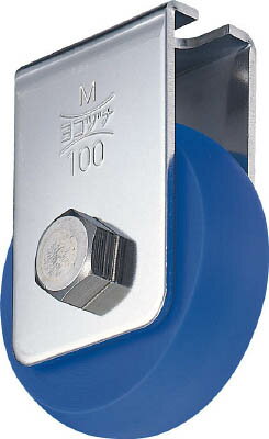 ヨコヅナ ベアリング入 MCキャスター戸車 60山R【CMS-0608】(建築金物・工場用間仕切り・戸車)【送料無..