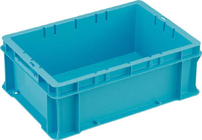 TRUSCO F型エコキャップ再生コンテナ 12L ライトブルー【F-2EC-LB】(コンテナ・パレット・ボックス型コンテナ)