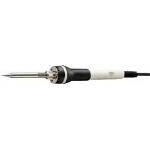 【メーカー型番】PX-342【JANコード】4975205031608【ブランド】グット【特徴】●コテ先にかかる熱負荷によって発熱量を自動的にコントロールし、一定温度に保ちます。●ハイパワーセラミックヒーターによる素早い熱回復力です。●断熱構造とゴムグリップカバーにより手への熱伝導を遮断します。●PX-2RTシリーズは、長寿命コテ先です。●直電ランプ付きです。●PX-2RTシリーズは長寿命こて先です。【用途】●実装基板・精密プリント基板へのはんだ付け●実装基板・精密プリント基板へのはんだ付け【仕様】●最高温度(℃):420●電源(V):AC100●消費電力(W):85●付属コテ先:PX-2RT-B●全長(mm):220●質量(g):70●電源コード:1.5m●通電確認ランプ付●消費電力:85W●ヒーター:セラミックヒーター【材質／仕上】【セット内容／付属品】【注意】【原産国】日本【送料について】北海道、沖縄、離島は送料を頂きます。