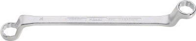Rakuten - HAZET 両口めがねレンチ（75度ディープオフセット） 17X19mm【630-17X19】(レンチ・スパナ・プーラ・めがねレンチ)【送料無料】
