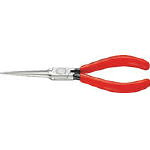 【メーカー型番】3121-160【JANコード】4003773046790【ブランド】KNIPEX【特徴】●非常に細かい部品の組み立て・曲げ・調節に最適なプライヤーです。●先端は55.0mmのロングタイプです。●つかみ面はフラットで部品に傷をつけません。●ヘッドは丁寧に面取りされています。【用途】【仕様】●全長(mm):160●厚み(mm):7.5●先端形状(mm)E×F:2.0×2.5●A(mm):55●先端角度(°):45●質量(g):97【材質／仕上】●オイル焼き入れ焼き戻し処理済みクロームバナジウム電気鋼【セット内容／付属品】【注意】【原産国】ドイツ【送料について】北海道、沖縄、離島は送料を頂きます。