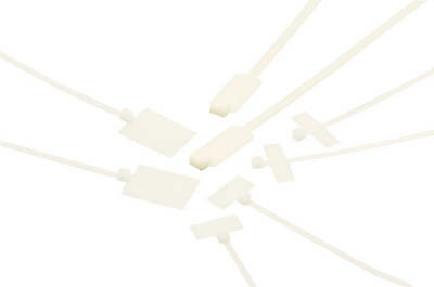 パンドウイット 旗型タイプナイロン結束バンド ナチュラル【PL2M2S-L】(電設配線部品・ケーブルタイ)【..