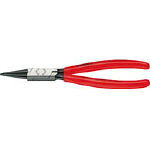 【メーカー型番】4413-J4【JANコード】4003773017301【ブランド】KNIPEX【特徴】●穴用スナップリングの取り付け、取り外しに適しています。●鍛造により大変頑丈です。●滑りにくい先端チップです。【用途】●穴用スナップリングの取り付け、取り外しに。【仕様】●爪先端径(mm):3.2●リング使用範囲(mm):85〜140●全長(mm):320●爪形状:直爪●質量(g):463●クロムメッキ仕様【材質／仕上】●焼き入れ焼き戻し処理済みのクロームバナジウム電気鋼【セット内容／付属品】【注意】●4411は表面仕上げなし。●4413はクロムメッキで表面仕上げしています。●スナップリングプライヤーを使用して作業する際には、必ず安全ゴーグルを着用してください。【原産国】ドイツ【送料について】北海道、沖縄、離島は送料を頂きます。