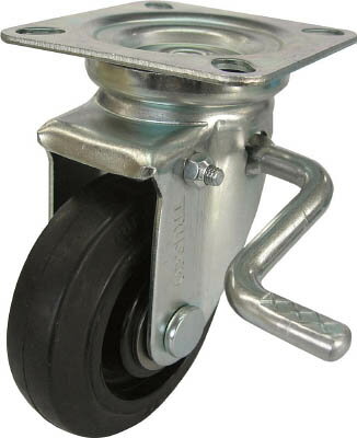 【メーカー型番】TYNRJB-130A【JANコード】4989999252477【ブランド】TRUSCO 　【特徴】●従来のプレス製ホイールゴム車よりも約10%軽くなっています。●ストッパーを掛けると、ワンアクションで車輪の回転と自在キャス...