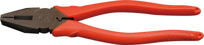 Crimp Pliers - フジ矢 ペンチ （圧着機能付・穴無し） 200mm【1150B-200】(ペンチ・ニッパ・圧着ペンチ)