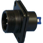 七星科学研究所 防水メタルコネクタ NJW－16シリーズ 3極 RM【NJW-163-RM】(電気・電子部品・コネクタ)