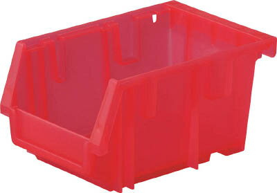 TRUSCO VN型コンテナ 0．6L クリアレッド【VN-1N-CR】(コンテナ・パレット・パーツボックス)