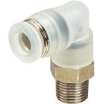 ピスコ チューブフィッティング エルボ PPタイプ【PPL4-M5SUS】(流体継手・チューブ・チューブ継手)