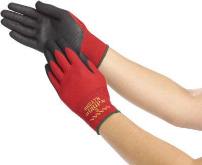 ショーワ NO380R ブレスグリップtypeR レッド Mサイズ【NO380R-MR】(作業手袋・すべり止め背抜き手袋)