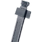 パンドウイット スタストラップ ナイロン結束バンド 耐候性黒【SST2S-C0】(電設配線部品・ケーブルタイ)