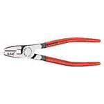 KNIPEX 9781−180 エンドスリーブ用圧着ペンチ【9781-180】(電設工具・圧着工具)【送料無料】