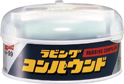 【メーカー型番】9045【JANコード】4975759090458【ブランド】ソフト99 【特徴】●車の老化塗膜のクリーニングやボディの小キズ・汚れ・シミ取り、塗装補修の前処理、仕上げ用のコンパウンドです。【用途】●車塗装面の浅いキズ消し、汚れ落とし、ツヤ出し。【仕様】●容量(g):200●容量:200g【材質／仕上】●界面活性剤●研磨剤●石油系溶剤【セット内容／付属品】●タオル【注意】●劣化塗装表面、タイヤ、ゴム、レザー、ガラス、ミラーには使用しない。【原産国】日本【送料について】北海道、沖縄、離島は送料を頂きます。