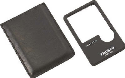 TRUSCO LED付カードルーペ【TCPL-45】(光学・精密測定機器・ルーペ)