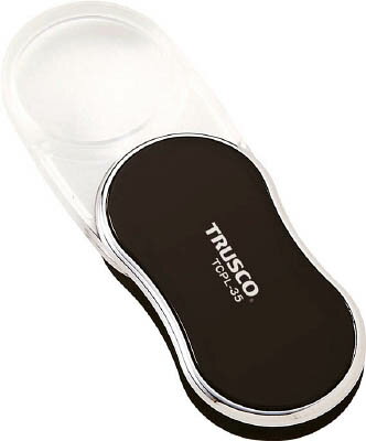 TRUSCO LED付スライドポケットルーペ【TSPL-35】(光学・精密測定機器・ルーペ)